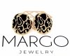 gold earrings made of stainless steel