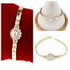 gold bracelet for a gold-plated leg