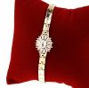gold bracelet for a gold-plated leg
