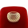 gold ring 18,60mm. gold-plated engagement xuping