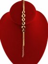 BRACELET GOLD CELEBRITY STAINLESS STEEL