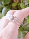 ring 18,00mm gold stainless steel