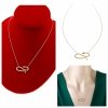 GOLD CHAIN NECKLACE celebrity STAINLESS STEEL
