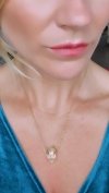 GOLD CHAIN NECKLACE celebrity STAINLESS STEEL