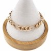 gold bracelet for a gold-plated leg