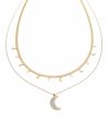 GOLD CHAIN NECKLACE celebrity STAINLESS STEEL