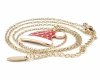 GOLD CHAIN NECKLACE celebrity STAINLESS STEEL