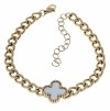 BRACELET GOLD CELEBRITY STAINLESS STEEL