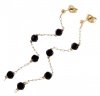 gold earrings made of stainless steel