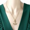 GOLD CHAIN NECKLACE celebrity STAINLESS STEEL