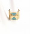ring 18,30mm gold stainless steel