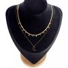 GOLD CHAIN NECKLACE celebrity STAINLESS STEEL