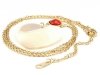 GOLD CHAIN NECKLACE celebrity STAINLESS STEEL