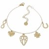 BRACELET GOLD CELEBRITY STAINLESS STEEL