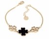 BRACELET GOLD CELEBRITY STAINLESS STEEL
