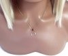 GOLD CHAIN NECKLACE celebrity STAINLESS STEEL