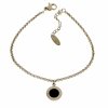 BRACELET GOLD CELEBRITY STAINLESS STEEL