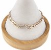 gold bracelet for a gold-plated leg