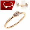 gold ring 18,60mm. gold-plated engagement xuping