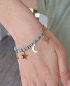 BRACELET GOLD CELEBRITY STAINLESS STEEL