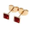 exclusive swarovski gold-plated earrings