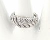 gold ring 17,00mm. gold-plated engagement xuping