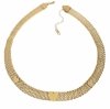 GOLD CHAIN NECKLACE celebrity STAINLESS STEEL