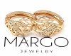 exclusive swarovski gold-plated earrings