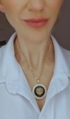 GOLD CHAIN NECKLACE celebrity STAINLESS STEEL