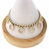 BRACELET GOLD CELEBRITY STAINLESS STEEL