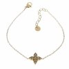 BRACELET GOLD CELEBRITY STAINLESS STEEL