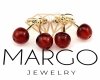 gold plated earrings with exclusive cubic zirconia