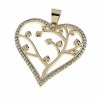 gold pendant 18k shiny xuping