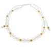 GOLD BRACELET STAINLESS STEEL STRING