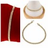 gold-plated 18k gold bracelet