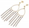 EARRINGS SILVER STAINLESS STEEL CELEBRITY