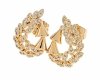 18k gold plated set pendant earrings xuping