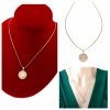 Gold Chain Celebrity Gold Plated Necklace 14K XUPING