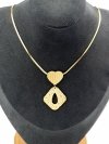 GOLD CHAIN NECKLACE celebrity STAINLESS STEEL