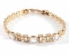 gold bracelet for a gold-plated leg