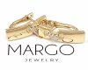 gold plated earrings with exclusive cubic zirconia