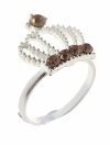 gold ring 17,60mm. gold-plated engagement xuping