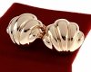 gold plated earrings with exclusive cubic zirconia