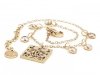 BRACELET GOLD CELEBRITY STAINLESS STEEL