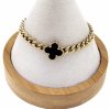 BRACELET GOLD CELEBRITY STAINLESS STEEL
