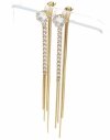 gold earrings made of stainless steel