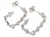 gold earrings made of stainless steel