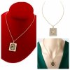 GOLD CHAIN NECKLACE celebrity STAINLESS STEEL