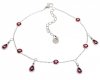 BRACELET, SILVER CELEBRITY STAINLESS STEEL
