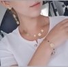 GOLD CHAIN NECKLACE celebrity STAINLESS STEEL